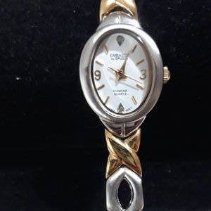 XOXO GRUEN WATCH GOLD AND SILVER TONE QUARTZ WORKS